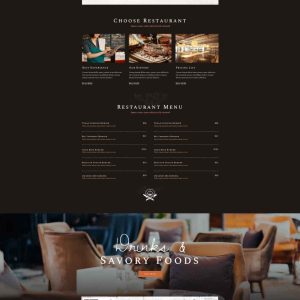 design site internet restaurant